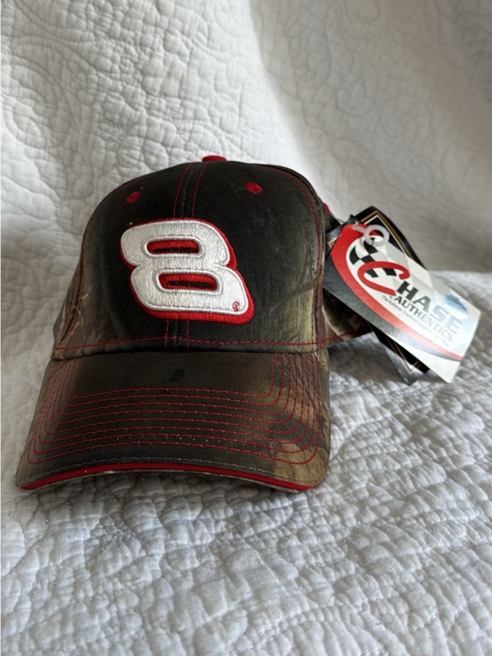 Chase Authentics Adult Camouflage Dale Jr NASCAR Baseball Cap